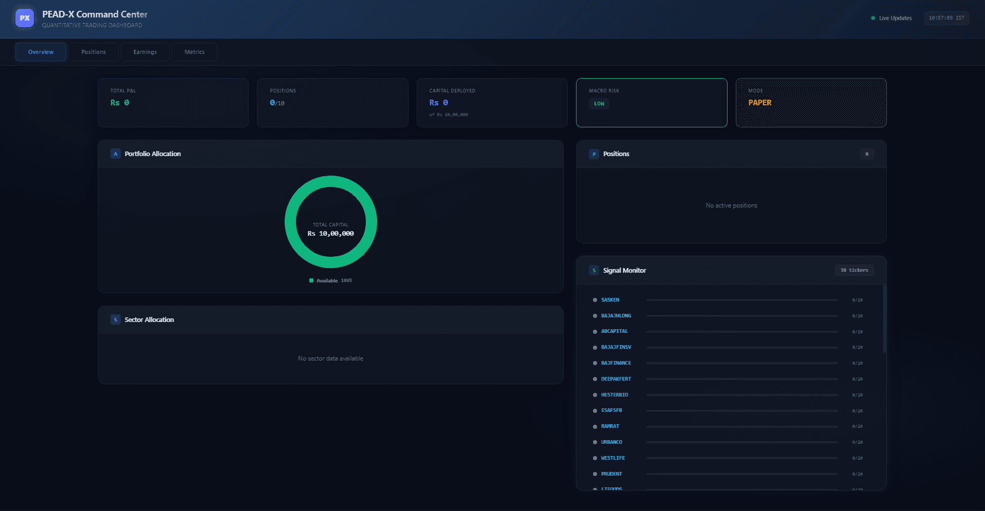 PEAD-X: Quantitative Trading Bot